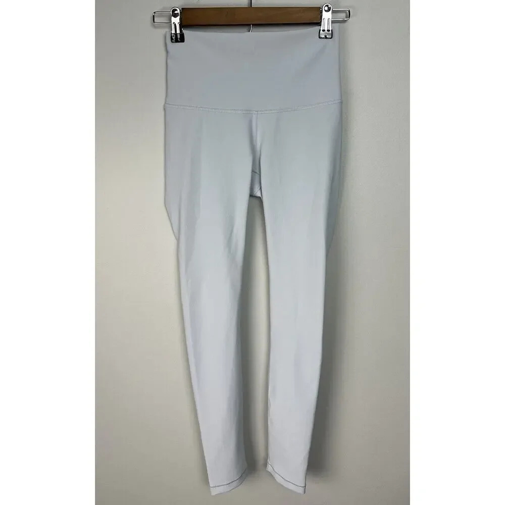NWT Calia Essential Rib Legging High Rise 7/8 WAX32210 Grey Fog Size XS Women’s